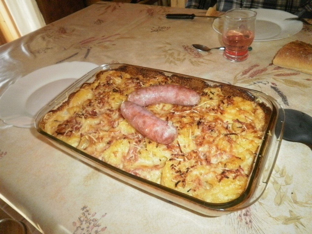 Gratin Saucisses