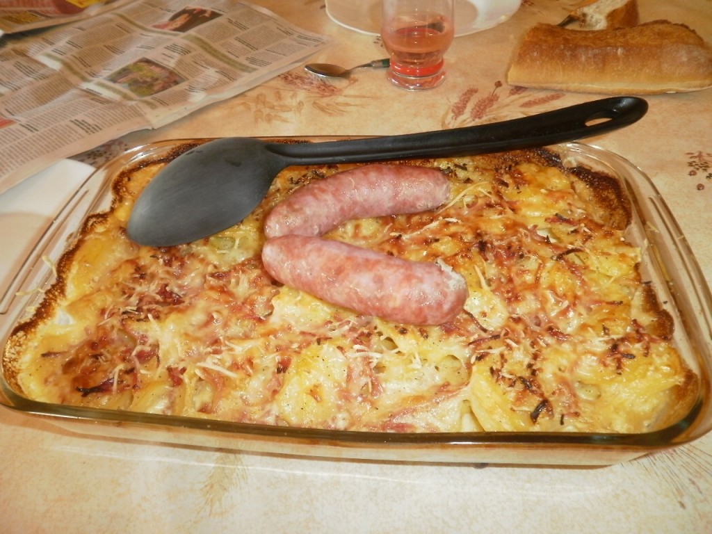 Gratin Saucisses